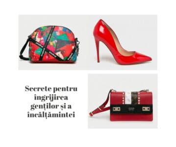 Secrete pentru îngrijirea genților și a încălțămintei