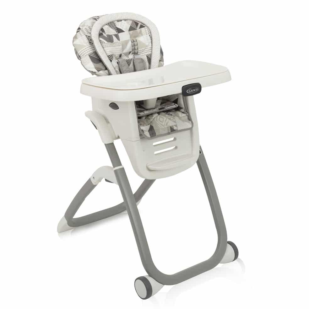 scaun de masa graco duodiner dlx 6 in 1 patchwork grey 1