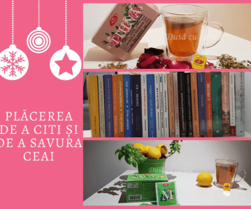 Plăcerea de a citi și de a savura ceai
