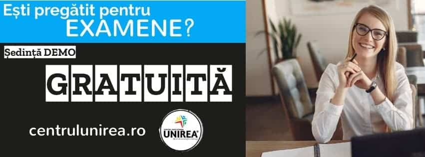 Centrul Unirea lectie demo