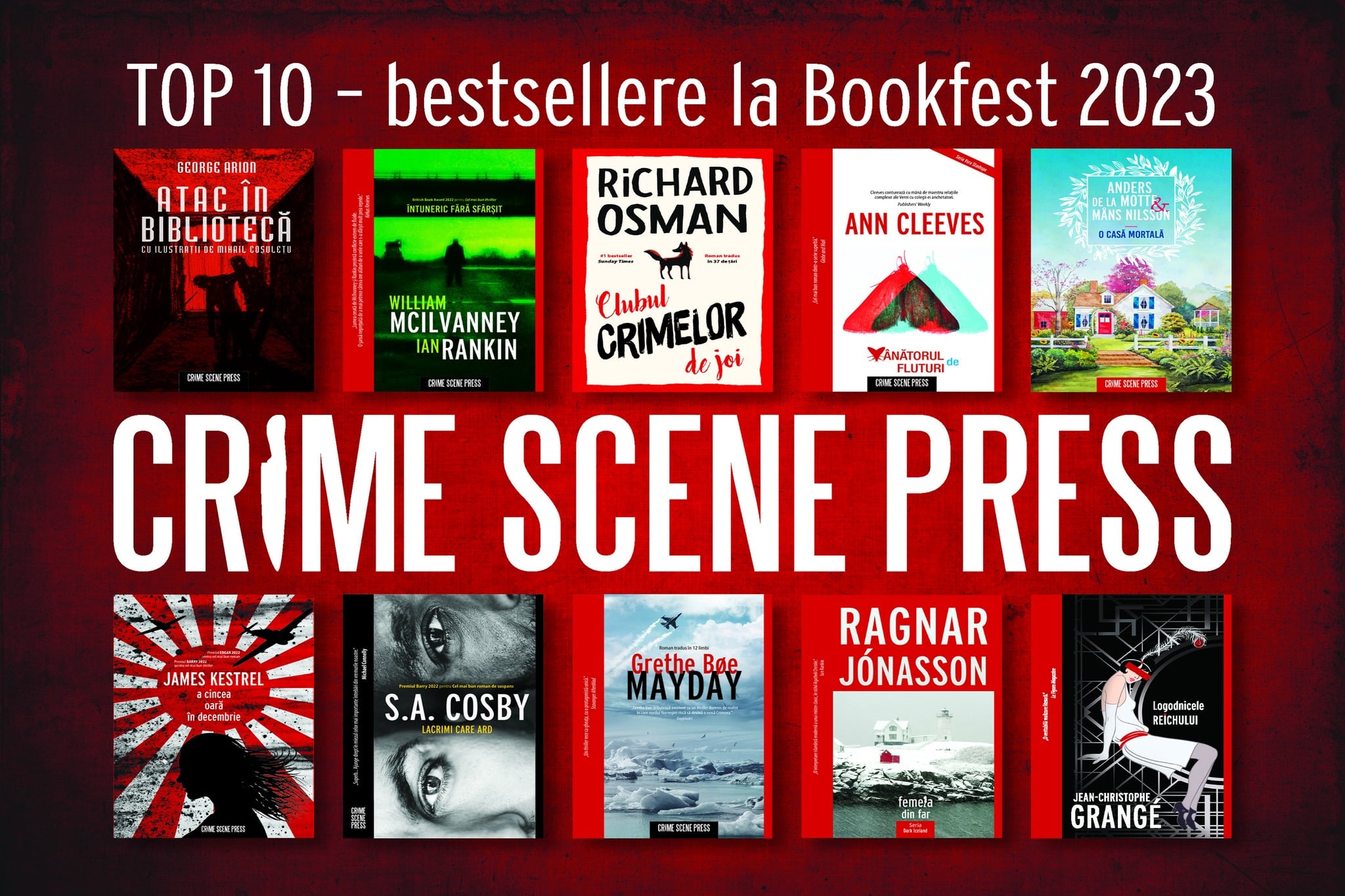 Cele mai vândute cărți Bookfest 2023 39 Crime Scene Press Bookfest (1)